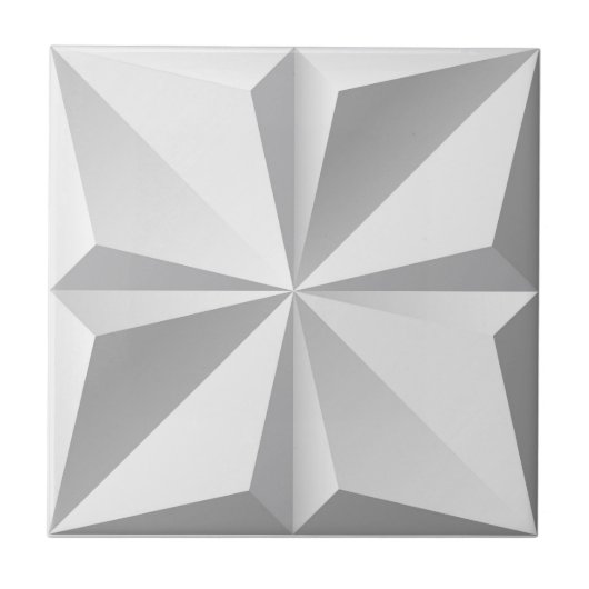 幾何学模様 タイル (正面)