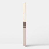 幾何学模様 – チョコレートとクリーム Case-Mate iPhoneケース (裏面 / 右)