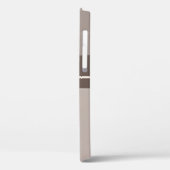 幾何学模様 – チョコレートとクリーム Case-Mate iPhoneケース (裏面 / 左)