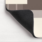 幾何学模様 – チョコレートクリーム マウスパッド (コーナー)