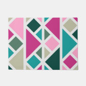 幾何学模様 ドアマット (正面)