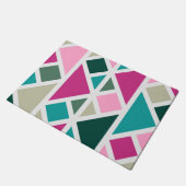 幾何学模様 ドアマット (アングル)