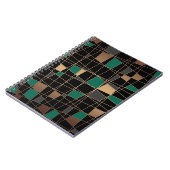 幾何学模様 ノートブック (左側)