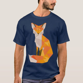 幾何学模様 フォ retro tシャツ