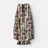 幾何学模様 ボトルクーラー (裏面)