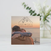 幾何学模様 |ボヘミアン日付を保存 セーブザデート (スタンド正面)