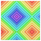 幾何学模様 – ポリエステル織布 ファブリック (クローズアップ)