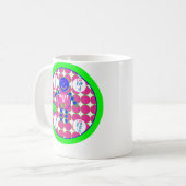 幾何学模様 – マグカップ – 円 – 年代6 (正面左)