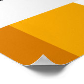 幾何学模様：モダンヴィンテージスタイル ポスター (角)