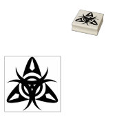 幾何学模様 ラバースタンプ (押印)