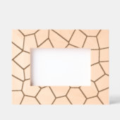 幾何学模様 レーザー彫刻フレーム (正面)
