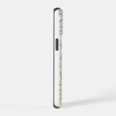 幾何学模様 ローズゴールド ハート柄 iPhone 15ケース (右側面)