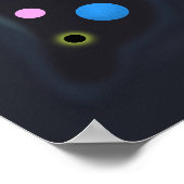 幾何学模様、ヴァシリー・カンディンスキー デジタルアート ポスター (角)