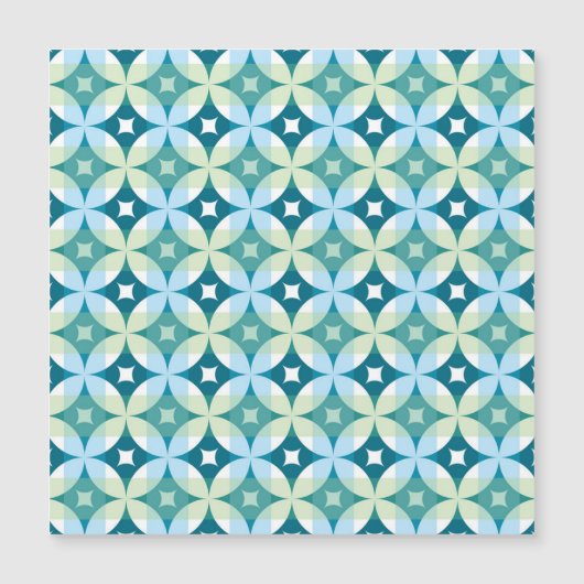 幾何学模様、ヴィンテージ抽象芸術壁紙。 (正面)