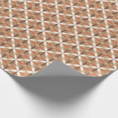 幾何学模様：ヴィンテージ芸術的デザイン ラッピングペーパー (角)