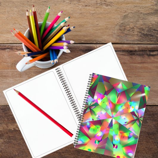 幾何学模様：四面体のスケッチブック ノートブック