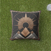 幾何学模様（屋外） アウトドアクッション (芝生)