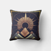 幾何学模様（屋外） アウトドアクッション (裏面)