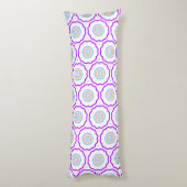 幾何学模様（明るい色） ボディピロー (裏面 (縦))