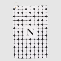 幾何学模様（白黒）