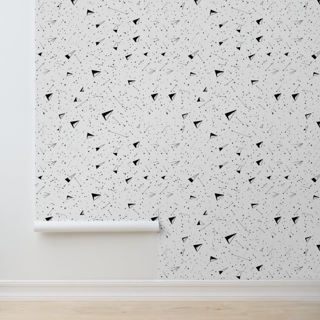 幾何学模様（白黒）壁紙 壁紙 (アプリケーション)