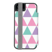 幾何学模様 12 INCIPIO iPhoneウォレットケース (フォリオ裏面)