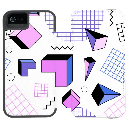 幾何学模様 13 INCIPIO iPhoneウォレットケース (フォリオ Open)