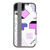 幾何学模様 13 INCIPIO iPhoneウォレットケース (フォリオ裏面)