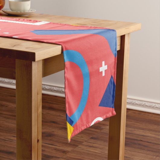 幾何学模様 2 ショートテーブルランナー (インサイチュ)