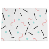 幾何学模様 32 ラージペーパーバッグ (正面)