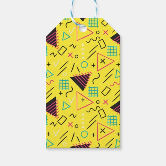 幾何学模様 6 ギフトタグ (正面)
