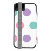 幾何学模様 8 INCIPIO iPhoneウォレットケース (フォリオ裏面)