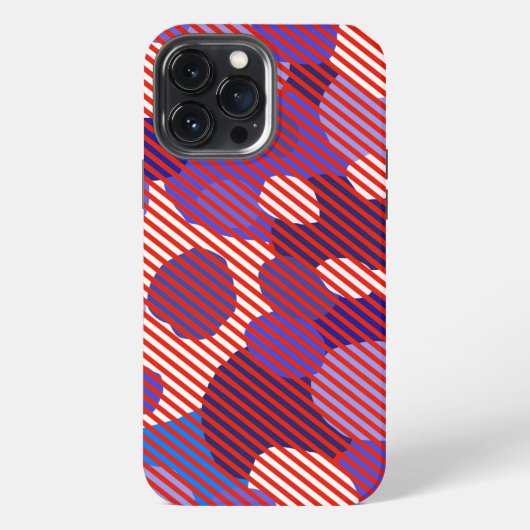 幾何学模様 iPhoneケース (裏面)