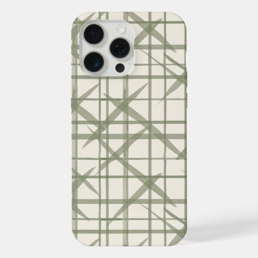 幾何学模様 iPhoneケース (裏面)