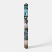 幾何学模様 iPhone 15ケース (左側面)