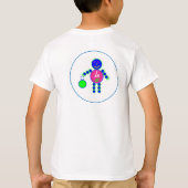 幾何学模様 – Tシャツ – 円 – 年代4 (裏面)