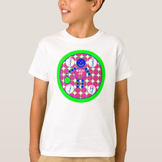 幾何学模様 – Tシャツ – 円 – 年代4 (正面)