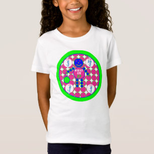幾何学模様 – Tシャツ – 円 – 年代8