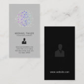 幾何学模様 | Tech Networkingデータアナリスト 名刺 (正面/裏面)