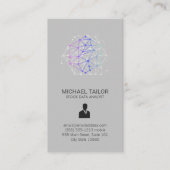 幾何学模様 | Tech Networkingデータアナリスト 名刺 (正面)