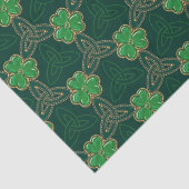 幾何学模様St patricks dayケルトTriskeleシャムロック 薄葉紙 (詳細)