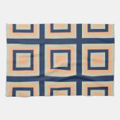 幾何学正方形の幾何学的パターン キッチンタオル (横)