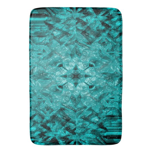 幾何学海….. バスマット (正面縦)