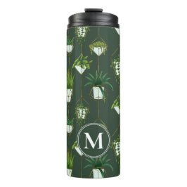 幾何学的つる植物パターン タンブラー