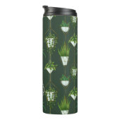 幾何学的つる植物パターン タンブラー (回転右)