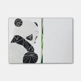 幾何学的で悲しいパンダ ポストイット