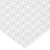 幾何学的で抽象的な床のデザイン ショートテーブルランナー (コーナー)