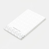 幾何学的で抽象的な床のデザイン ポストイット (アングル)