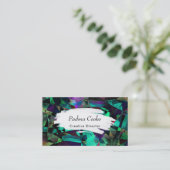 幾何学的で、カラフルで、汚い抽象美術2 名刺 (スタンド正面)