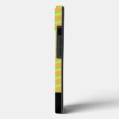 幾何学的なアート、アフリカの熱帯サンセットカラー Case-Mate iPhoneケース (裏面 / 左)